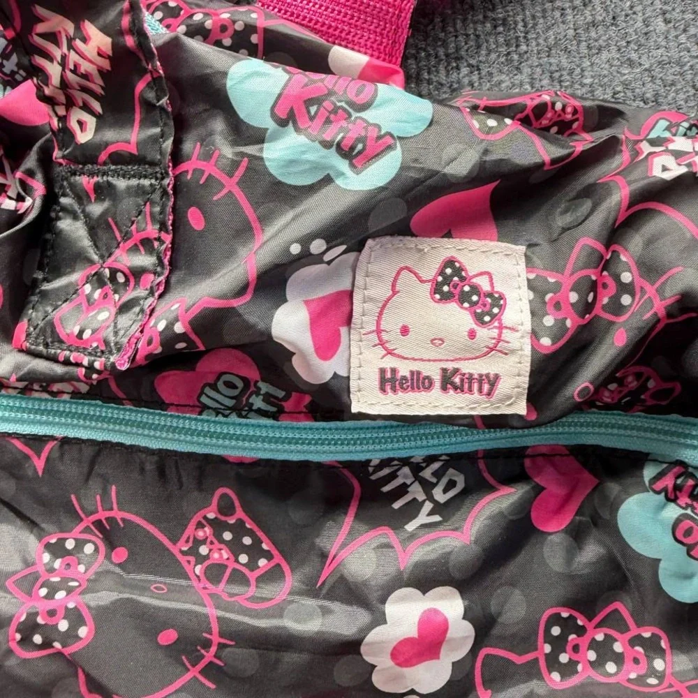 Hello Kitty Black and Pink Baby Bag
